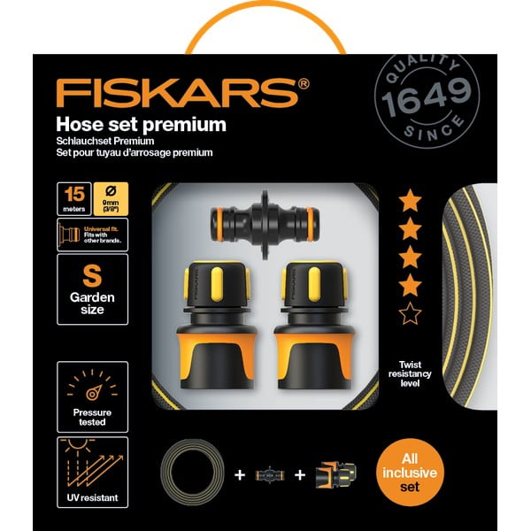 Komplet za zalivanje Fiskars Premium