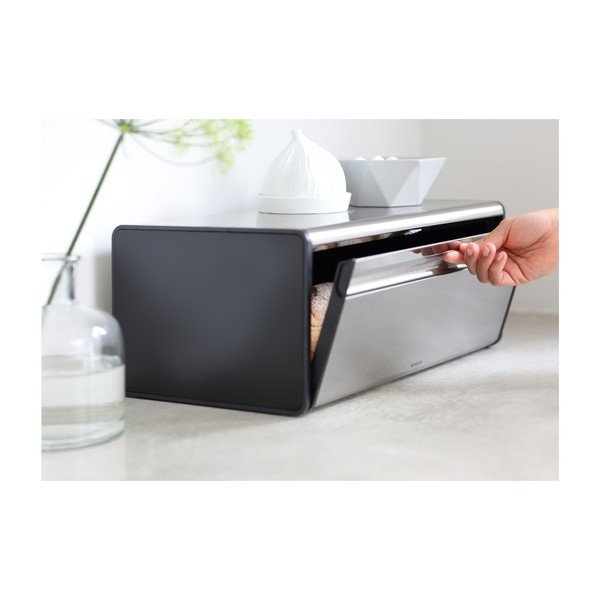 Brabantia Fall Front koš za kruh iz mat jekla-image-4