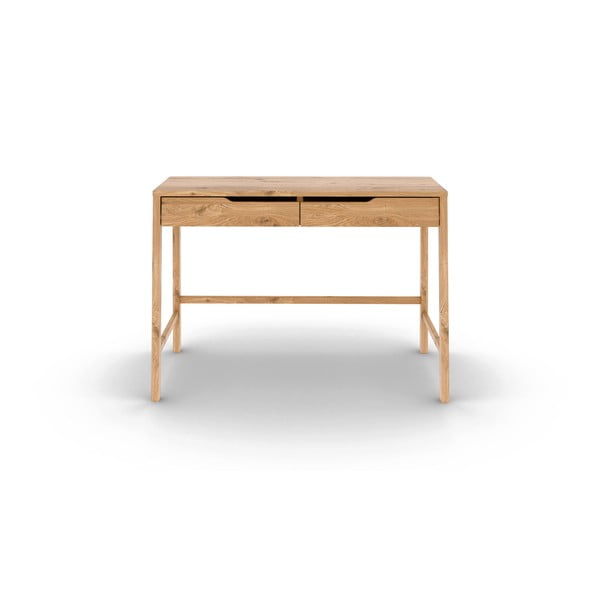 Kozmetična miza iz masivnega hrasta 57x110 cm Twig – The Beds