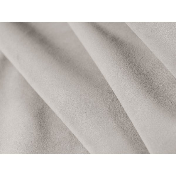 Kremno bela žametna sedežna garnitura 230 cm Audrey – Interieurs 86-image-1