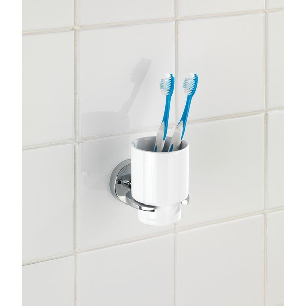 Samolepljiv lonček za zobno ščetko Wenko Vacuum-Loc Capri, nosilnost do 33 kg-image-1