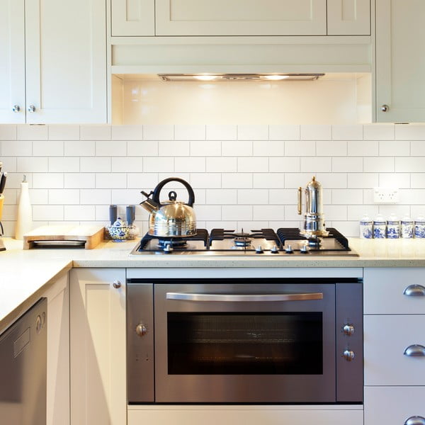 Komplet nalepk za ploščice 30 kosov 20x10 cm Subway Tiles White - Ambiance-image-4