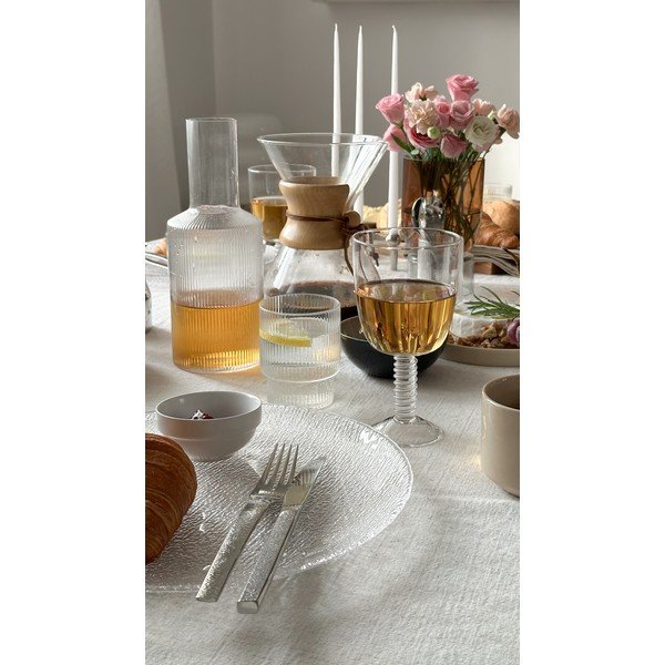 Pribor iz nerjavečega jekla v srebrni barvi 16 ks Mano – Hübsch-image-2