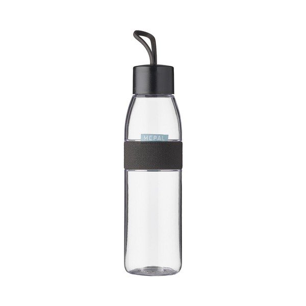 Črna plastična steklenica za vodo 500 ml Ellipse – Mepal