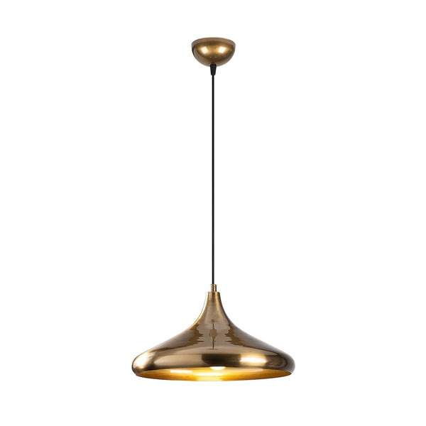 Viseča svetilka v zlati barvi s kovinskim senčilom ø 35 cm Nile – Opviq lights-image-2