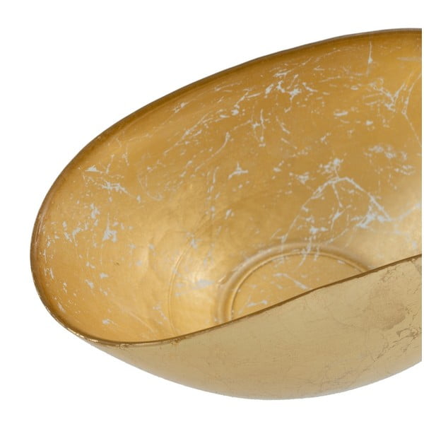 Steklena okrasna skleda 14x28 cm Dena – Ixia-image-2