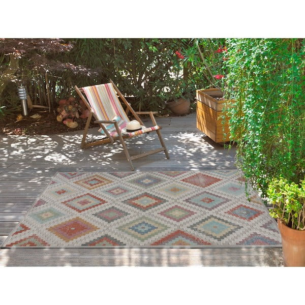 Bež zunanja preproga 190x133 cm Soley - Universal-image-1