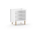 Bela otroška komoda s previjalnim pultom 88x95x57 cm Smile – Vipack