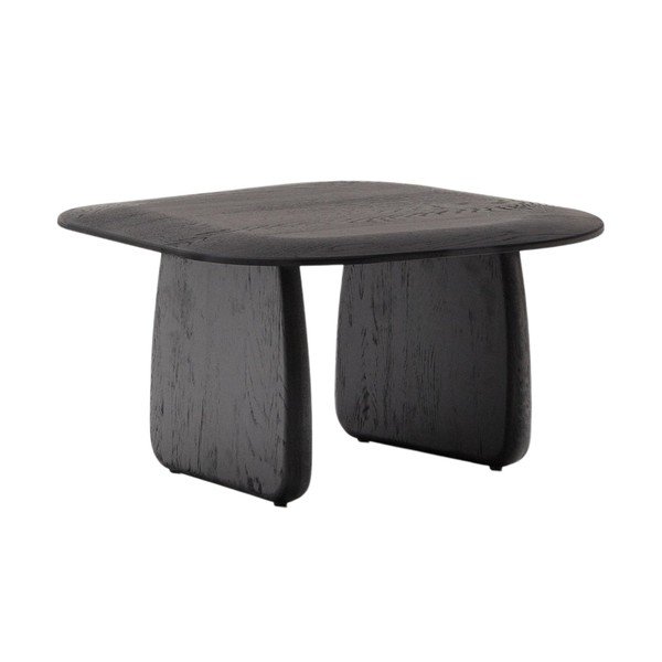 Stranska mizica iz masivnega hrasta 70x71 cm Pirita – Kave Home