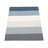 Modra/kremno bela notranja in zunanja preproga 70x100 cm Molly Ocean Grey – Pappelina
