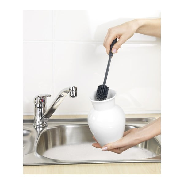 Silikonska ščetka za pomivanje posode Wenko Brush, dolžina 25 cm-image-2