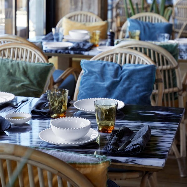 Bela keramična skleda Costa Nova Pearl, ⌀ 16 cm-image-1