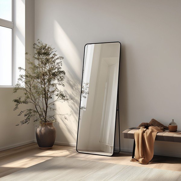 Stensko ogledalo 50x140 cm Unoa – Styler-image-1