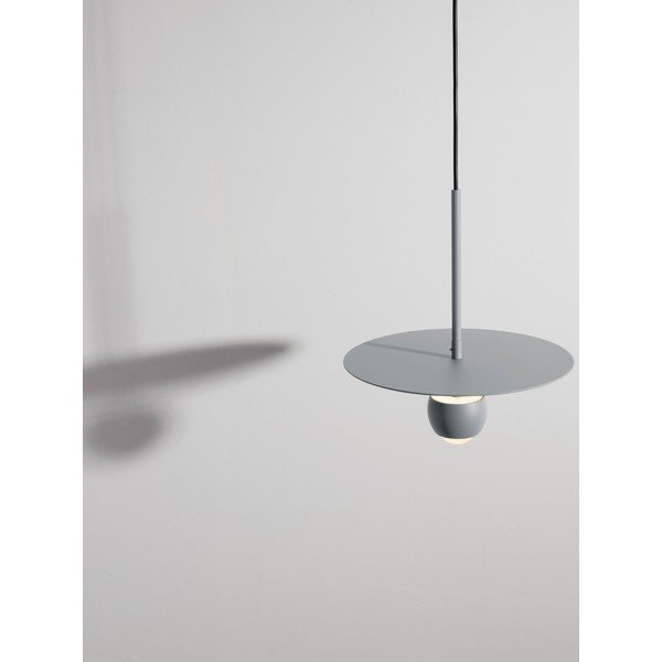 Prašno modra aluminijasta LED viseča svetilka ø 30 cm Edem – Nova Luce-image-3