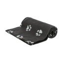 Črna odeja za pse iz flisa 150x100 cm Trixie Barney – Plaček Pet Products