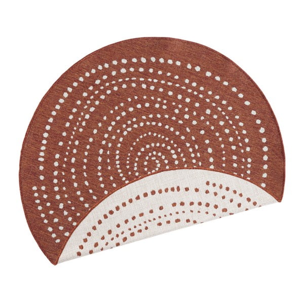 Rdeča zunanja preproga NORTHRUGS Bali, ⌀ 140 cm-image-3