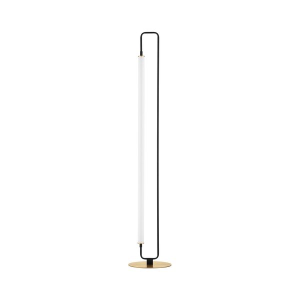 Bela/mat črna kovinska LED stoječa svetilka (višina 150 cm) Wetro – Nova Luce