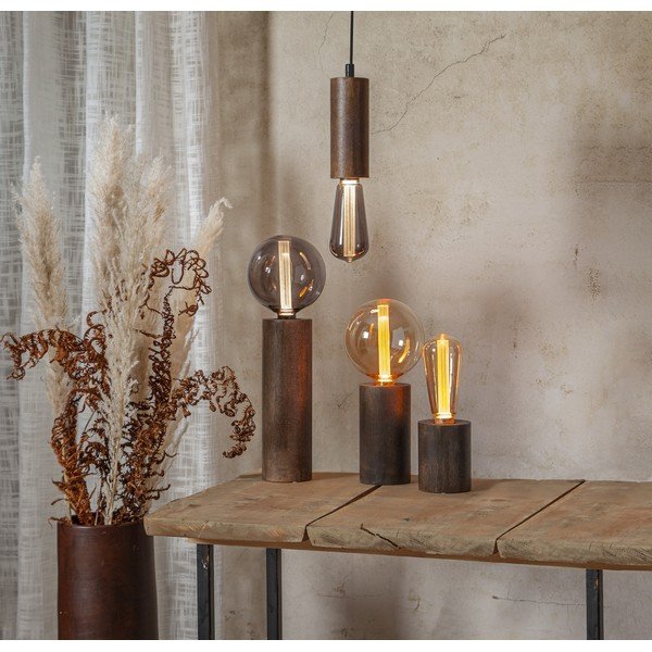 Temno rjava viseča svetilka Tub – Star Trading-image-3