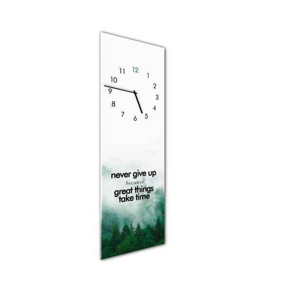 Stenska ura Styler Glassclock Great Things, 20 x 60 cm-image-1