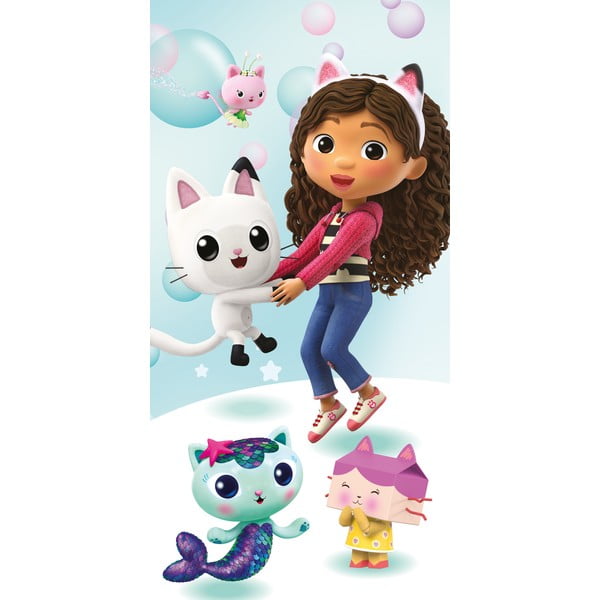 Bombažna otroška brisača 70x140 cm Gabby's Dollhouse – Jerry Fabrics