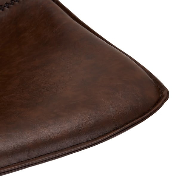 Komplet 2 temno rjavih barskih stolov Furnhouse Isabel-image-1