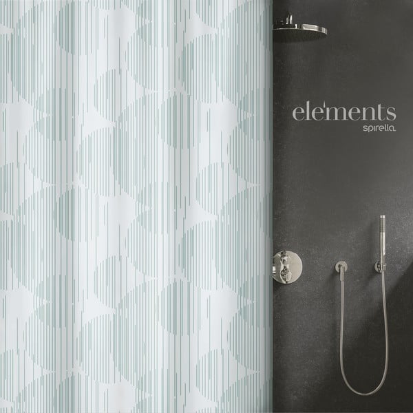Zavesa za tuš 180x200 cm Raio – Spirella
