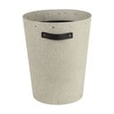 Kremno bel koš za smeti za pisarno Aries Canvas Paper Laminate – Bigso