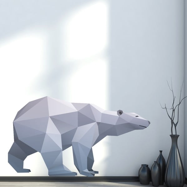 Nalepka Ambiance Origami Polarni medved