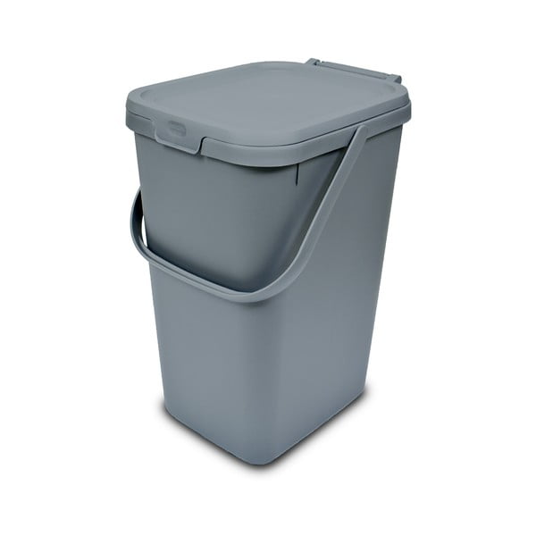 Siv plastični koš za odpadke 18 L Caddy - Addis