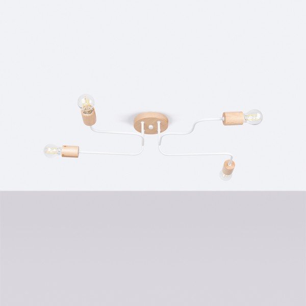 Stropna svetilka v naravni barvi 58x75 cm Dazzle – Sollux-image-2