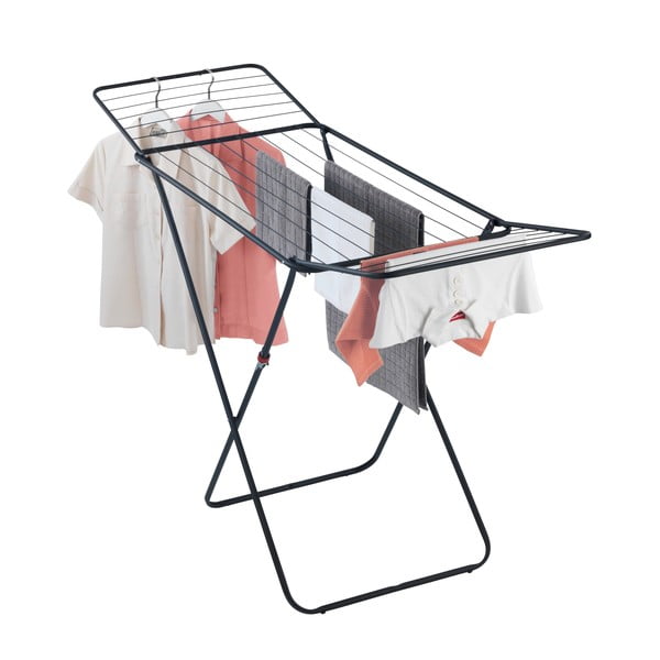 Črn sušilnik za perilo Wenko Champion-image-1