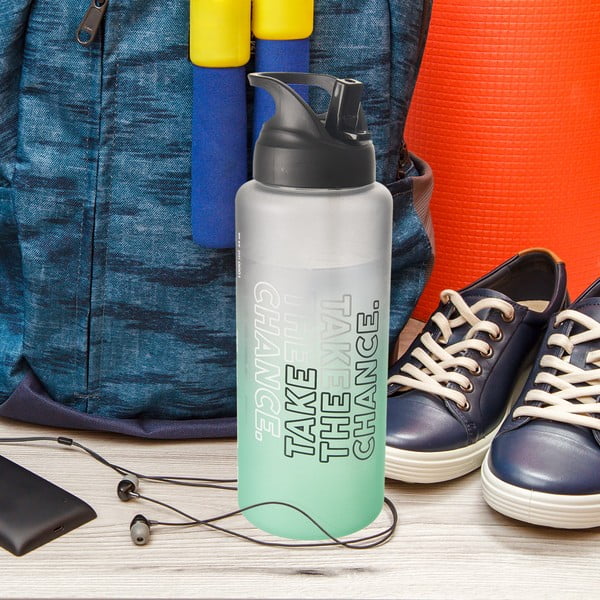 Zelena steklenica za vodo 1 l Moly – Orion-image-1