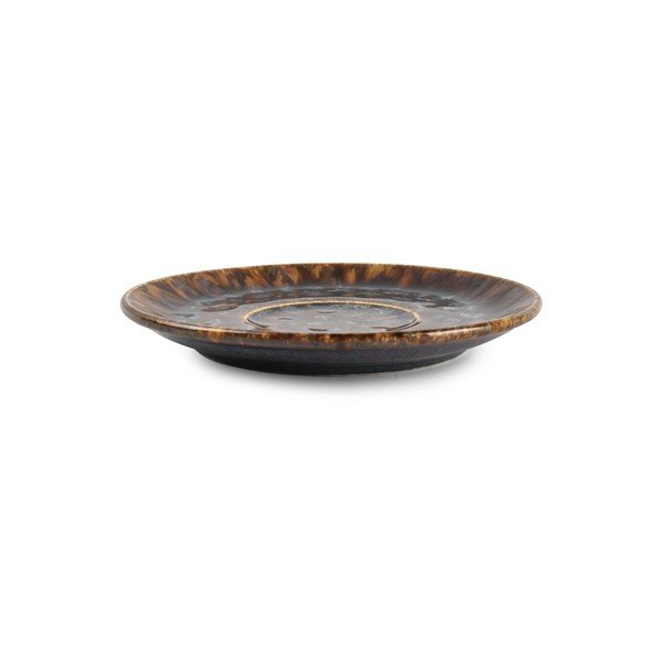 Rjav porcelanast čajni krožniček ø 15 cm Resto – BonBistro-image-1