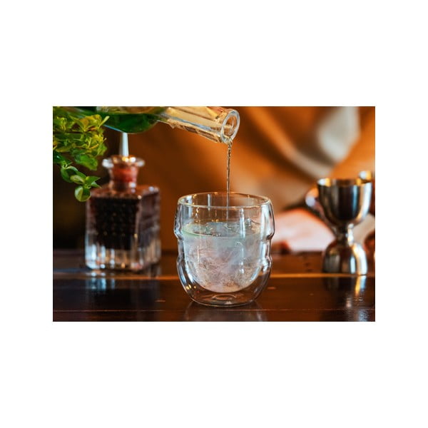 Set 2 kozarcev z dvojno steno Vialli Design Sferico, 250 ml-image-4