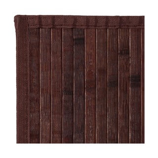 Temno rjava bambusova preproga 75x175 cm – Casa Selección