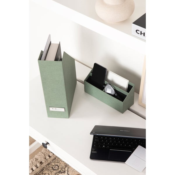 Kartonasti organizatorji v kompletu 4 ks Hugo Canvas Paper Laminate – Bigso-image-1