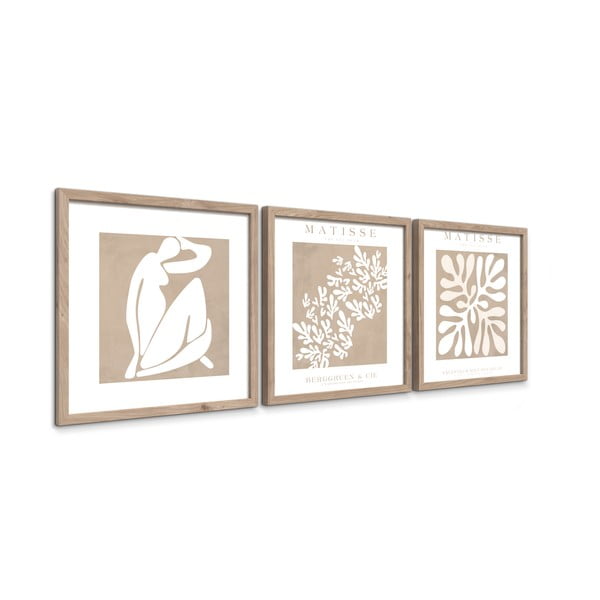 Slike v kompletu 3 ks 30x30 cm Matisse – Styler-image-4