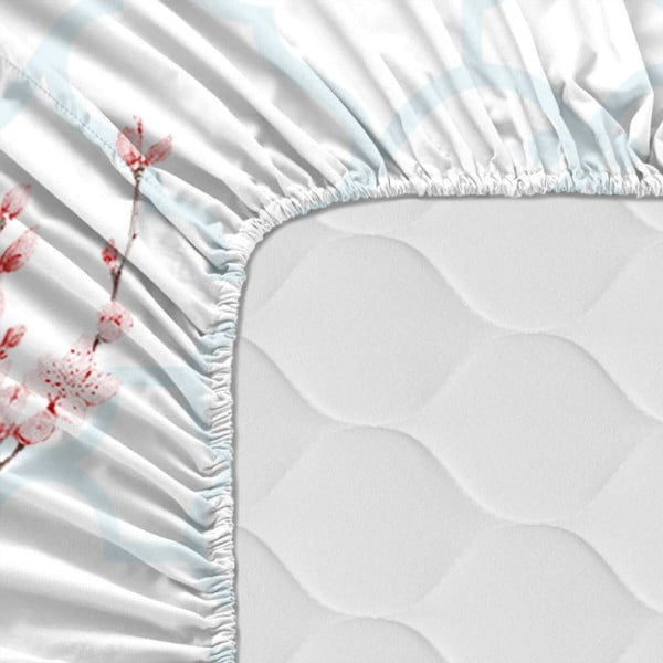 Bombažna rjuha Happy Friday Basic Sakura, 140 x 200 cm-image-2