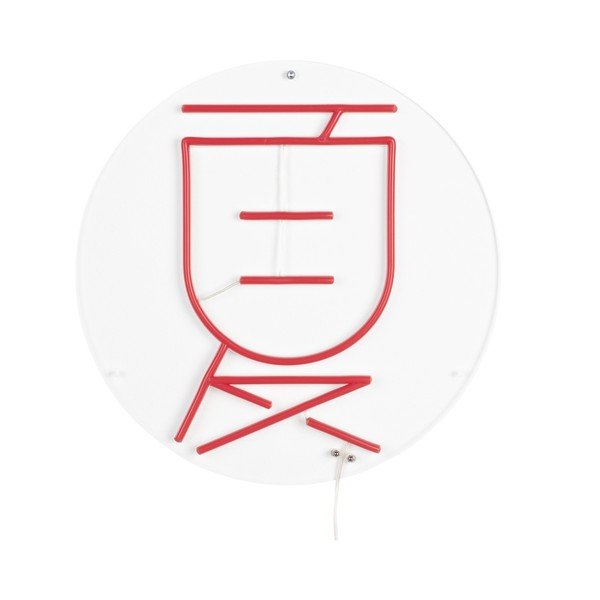 Rdeča LED neon svetilka Sya – Dutchbone