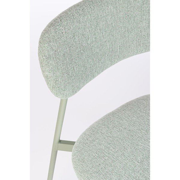 Mentolno zelen oblazinjen jedilni stol Inka – Yes Everyday-image-1