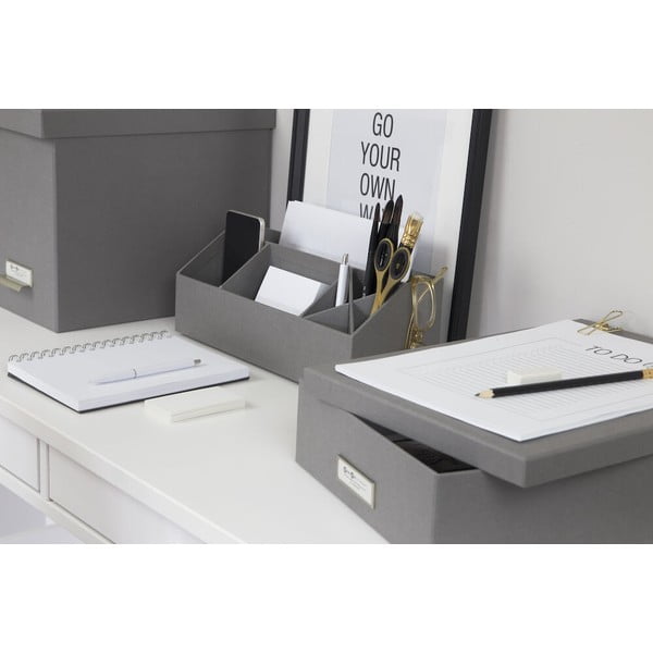 Kartonast organizator za pisalne potrebščine Elisa – Bigso Box of Sweden-image-2
