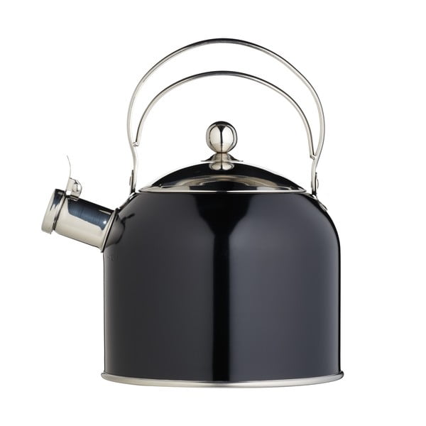 Čajnik Classic Collection Black Whistling Teapot, 2300 ml
