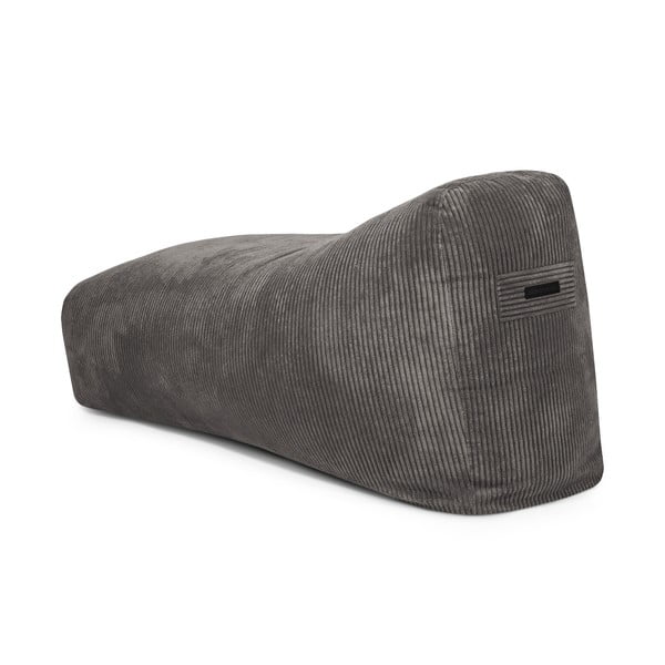 Temno rjava vreča za sedenje iz rebrastega žameta Snug Long 140 – SLOWDOWN-image-3