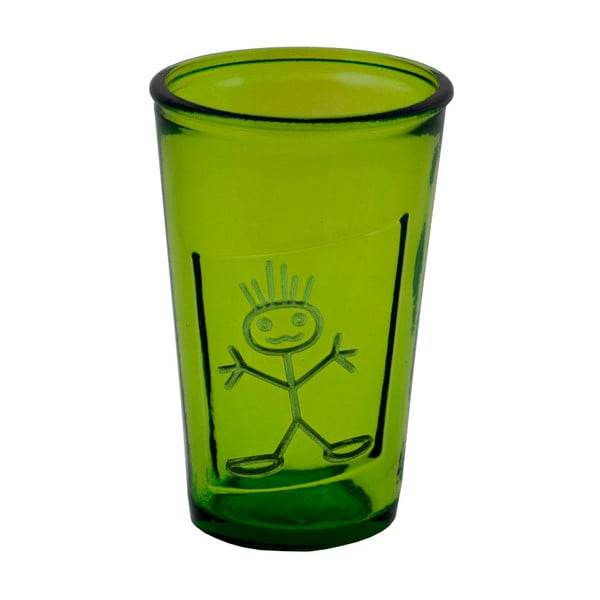 Zelen kozarec iz recikliranega stekla Ego Dekor Zeus, 300 ml