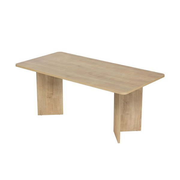 Jedilna miza v hrastovem dekorju 90x180 cm Linza – Kalune Design-image-3