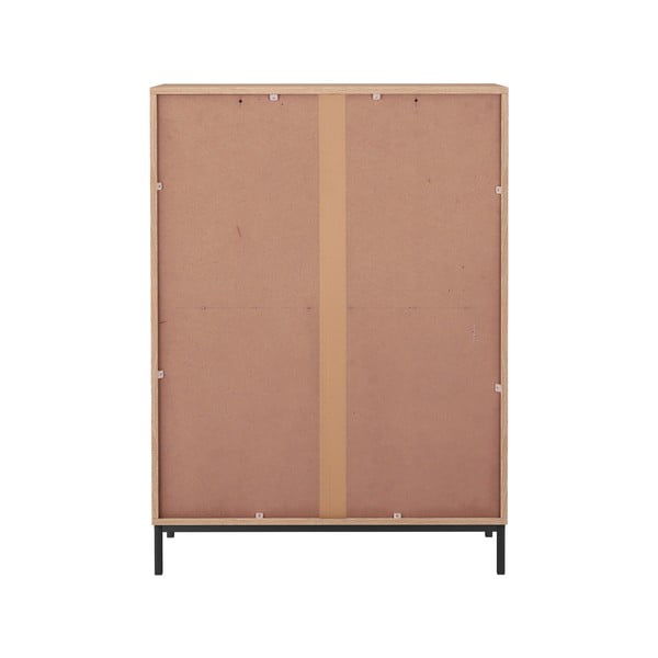 Omarica v hrastovem dekorju v naravni barvi 80x110 cm Celine - Støraa -image-3