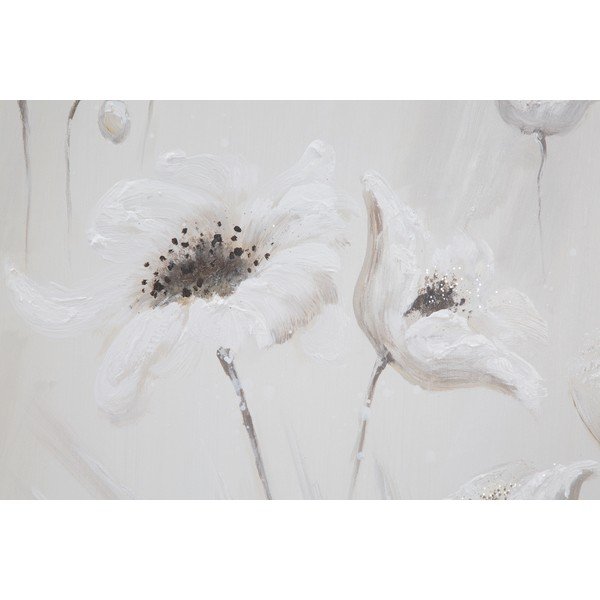 Ročno poslikana slika s cvetličnim motivom Mauro Ferretti Carex, 80 x 80 cm-image-4