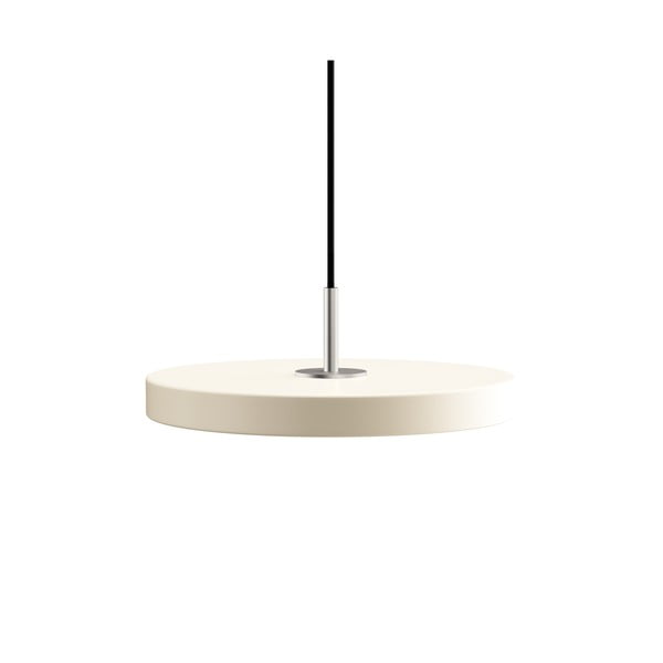 Kremno bela LED viseča svetilka s kovinskim senčnikom ø 31 cm Asteria Mini – UMAGE