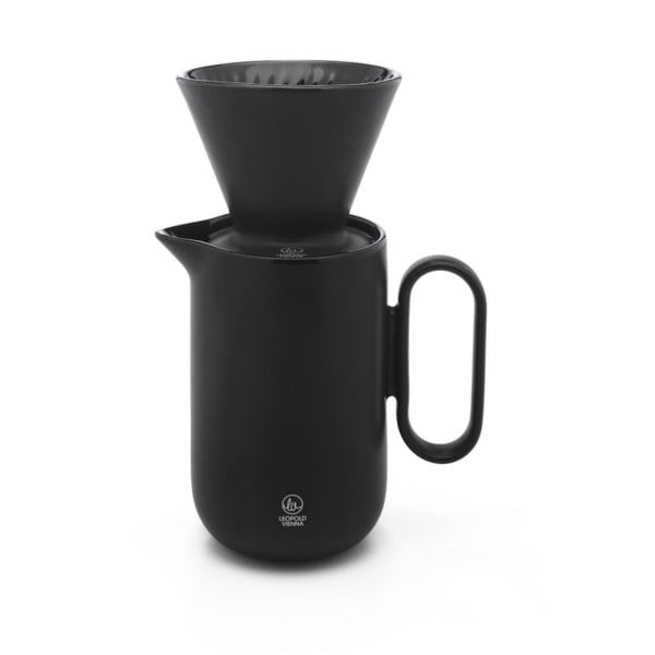 Črni lončeni set za filter kavo Palermo - Leopold Vienna-image-3