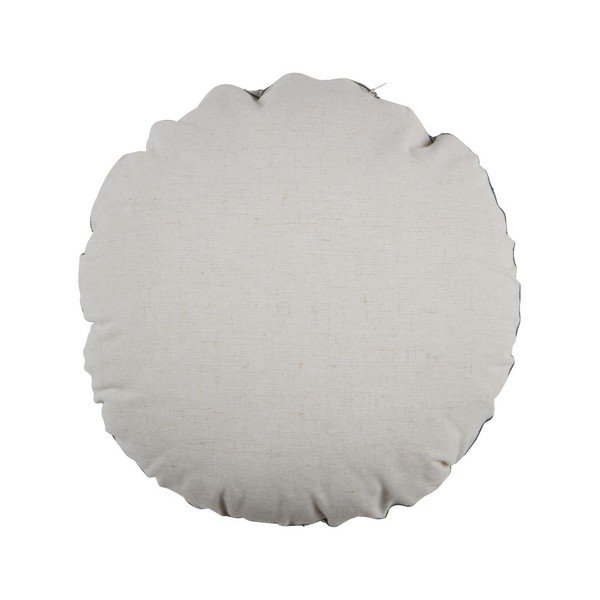 Modro-bela blazina WOOOD Inez, Ø 45 cm-image-2